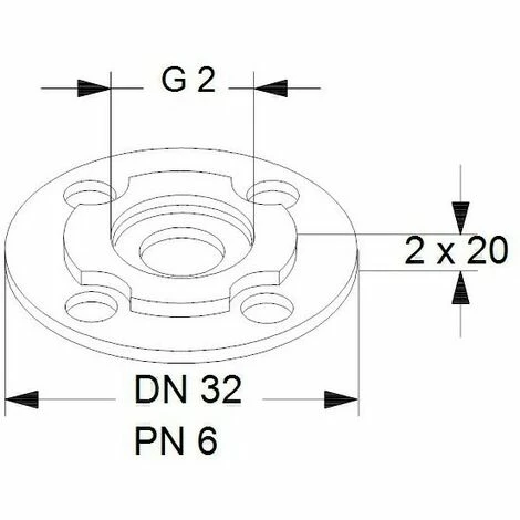 GRUNDFOS Ausgleichsstück A 15, R 2", DN 32 GRUNDFOS # 535054 Je Satz 2 GRUNDFOS Ausgleichsstück A 15, R 2", DN 32 GRUNDFOS # 535054 Je Satz – Bild 2