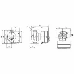 Grundfos Heizungsumwälzpumpe MAGNA3 Verschraubung, 230 V, PN 10, 180 Mm Typ 32-80, Rp 1 1/4" 97924635 -GRUNDFOS Shop 28802658 4