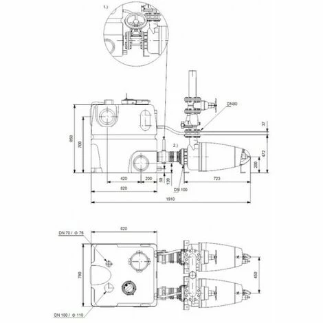 GRUNDFOS Hebeanlage Multilift MD1.80.80.15.4 1,5 kW, 400V, 400V, Grundfos # 96102280 GRUNDFOS Hebeanlage Multilift MD1.80.80.15.4 1,5 KW, 400V, 400V, Grundfos # 96102280 -GRUNDFOS Shop 31980168 2