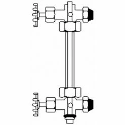 GRUNDFOS Zubehör Für Unterwasserpumpen Wasserstandsanz. WAS-S R1/2 PN10 1000mm